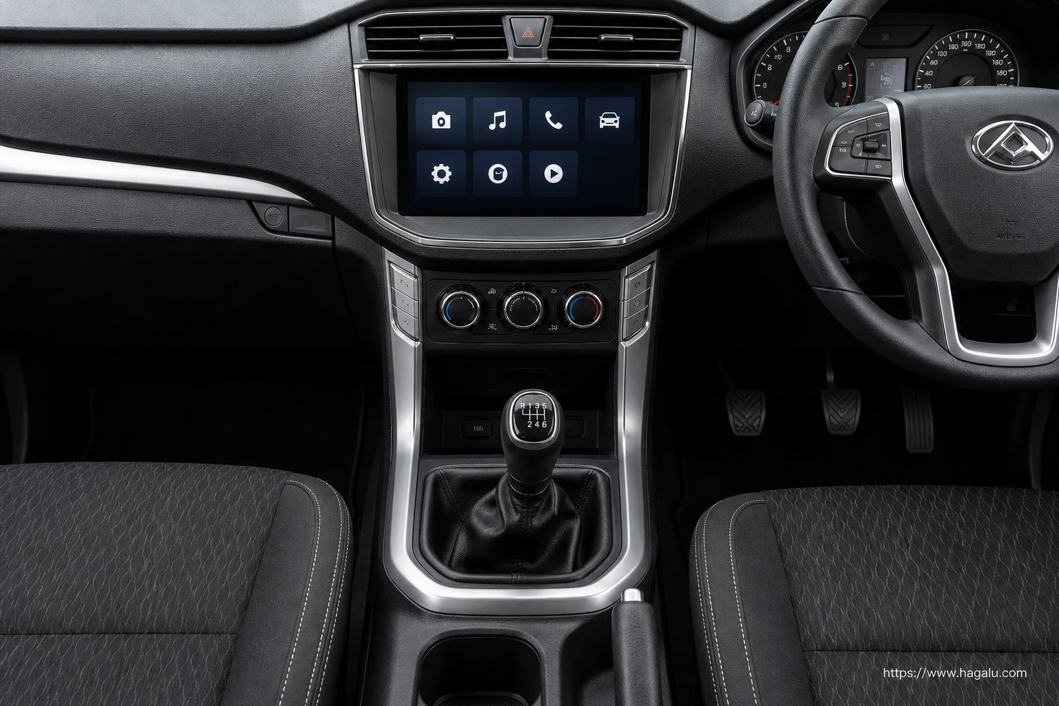 LDV T60 Utility Single Cab interior view 4 for South African vehicle comparison