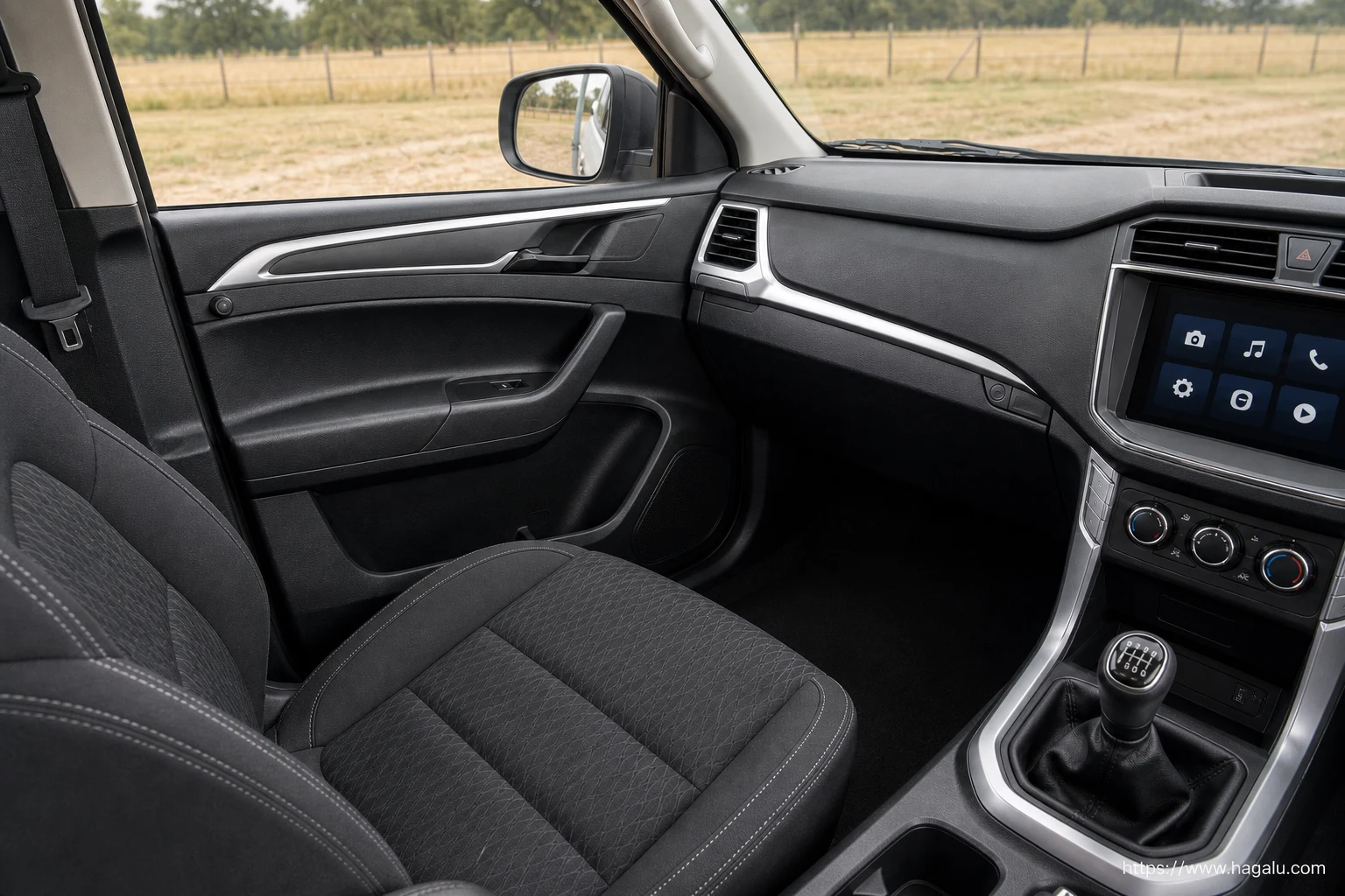 LDV T60 Utility Single Cab interior view 5 for South African vehicle comparison