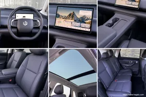 Leapmotor C10 REEV interior view 2 for South African vehicle comparison