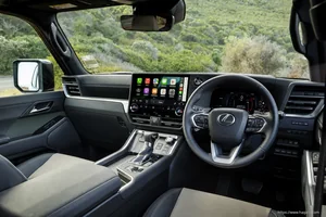 Lexus GX interior view 1 for South African vehicle comparison