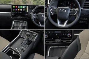 Lexus GX interior view 2 for South African vehicle comparison