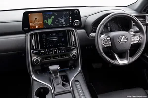 Lexus LX interior view 1 for South African vehicle comparison