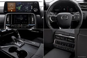 Lexus LX interior view 2 for South African vehicle comparison