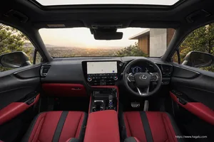 Lexus NX interior view 1 for South African vehicle comparison