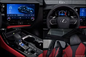 Lexus NX interior view 2 for South African vehicle comparison