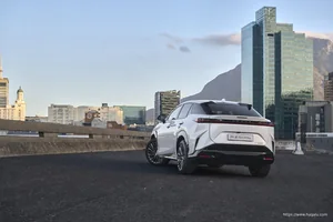 Lexus RZ exterior view 2 — South Africa 2026