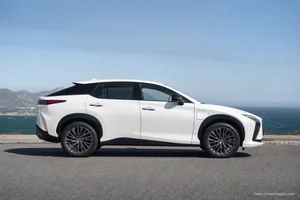Lexus RZ exterior view 3 — South Africa 2026