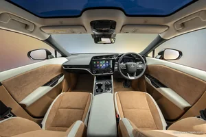 Lexus RZ interior view 1 for South African vehicle comparison