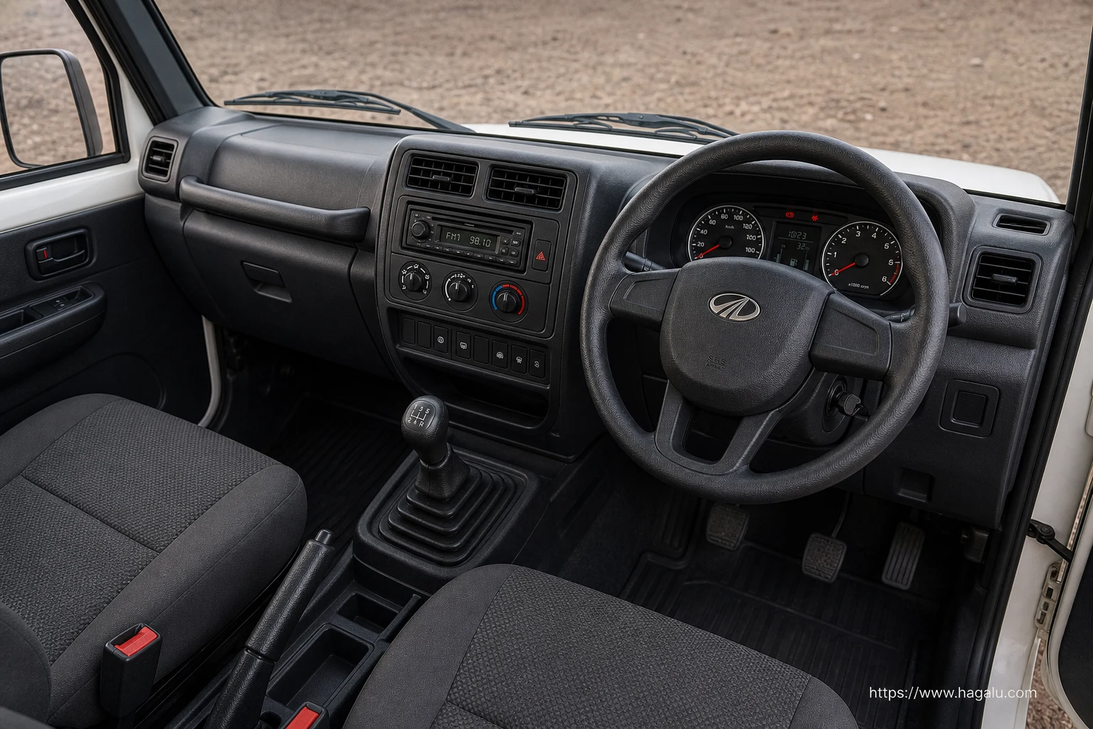 Mahindra Bolero MaXX Pik-Up interior view 1 for South African vehicle comparison