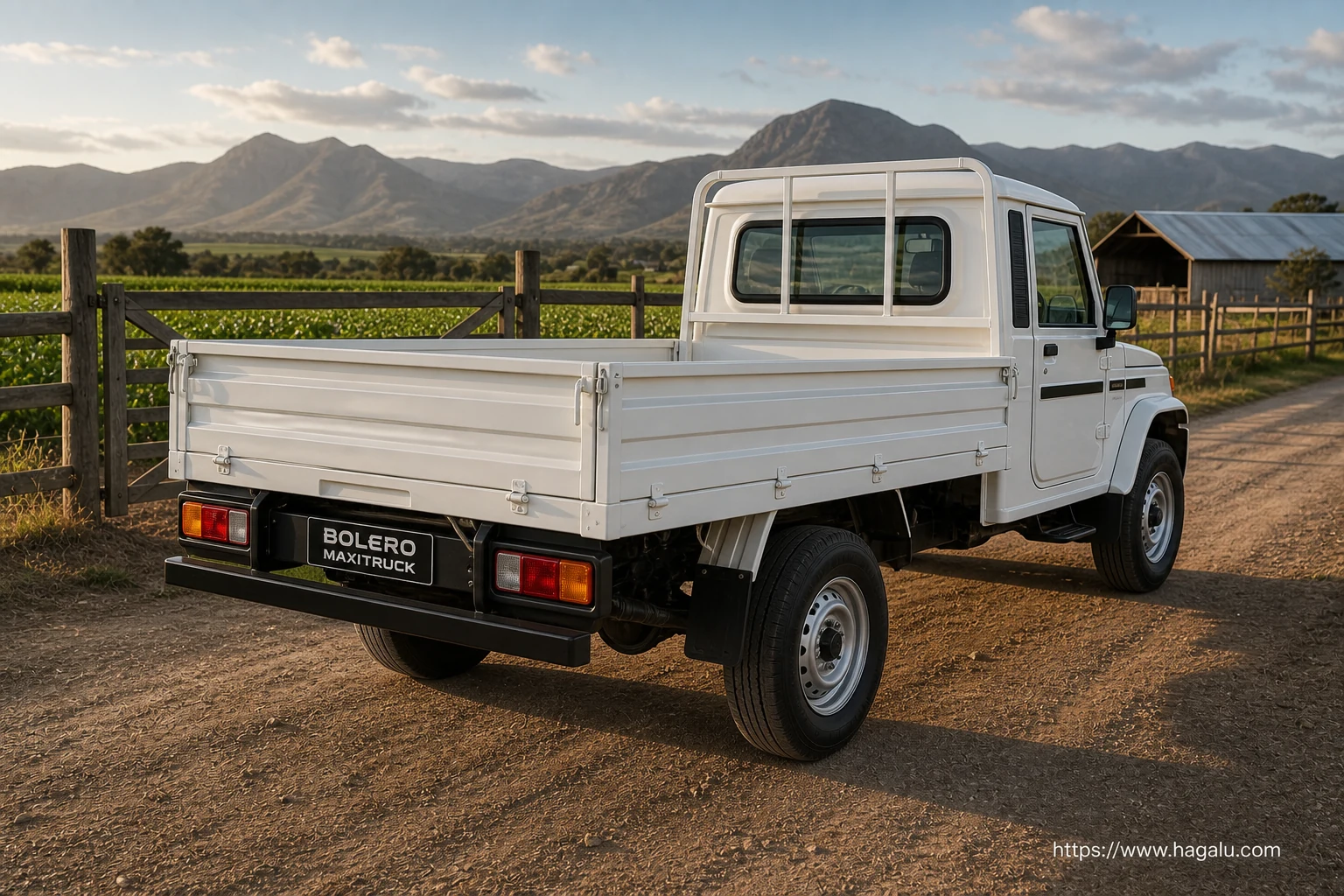 Mahindra Bolero exterior view 2 — South Africa 2026