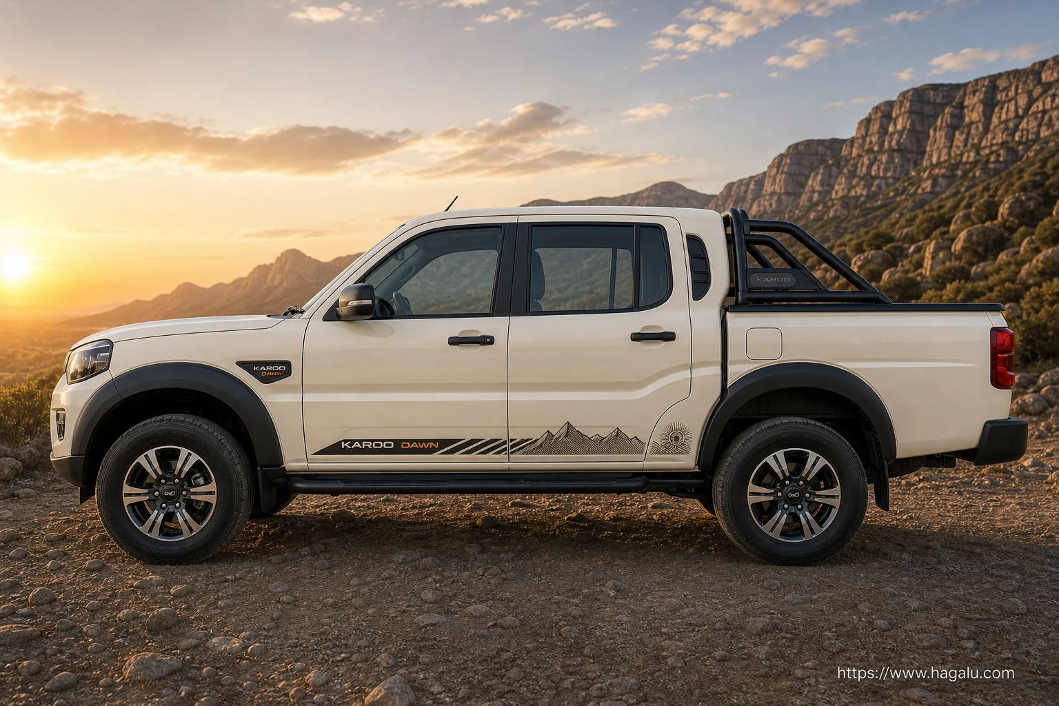 Mahindra Karoo Special Edition Dawn exterior view 3 — South Africa 2026