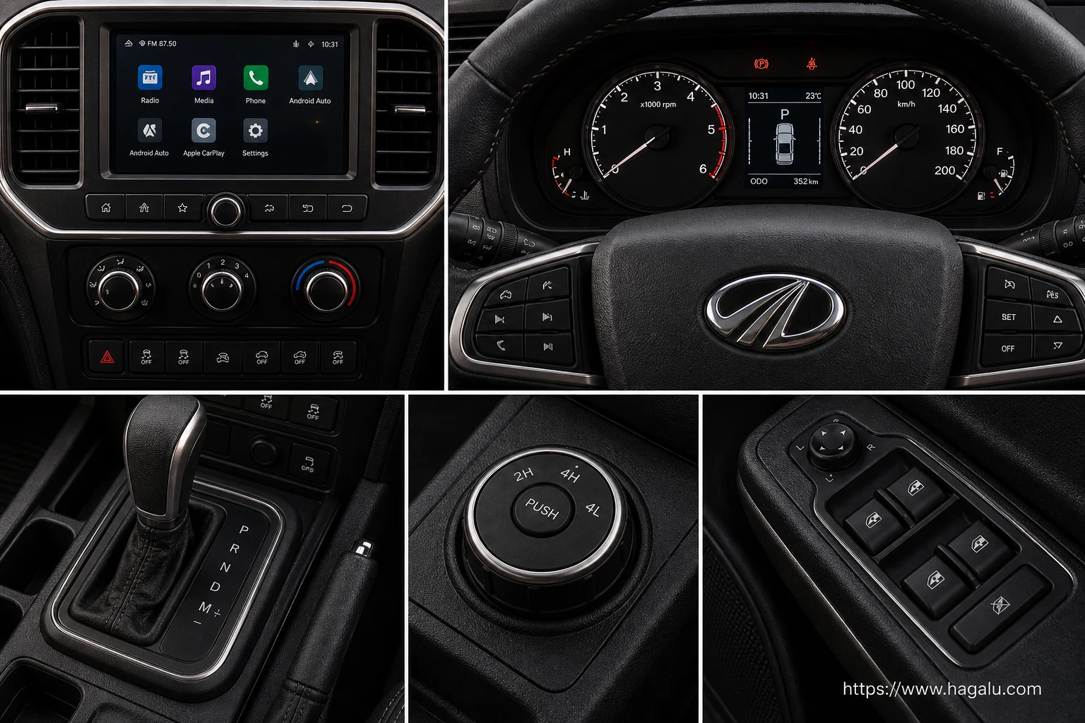 Mahindra Karoo Special Edition Dawn interior view 2 for South African vehicle comparison