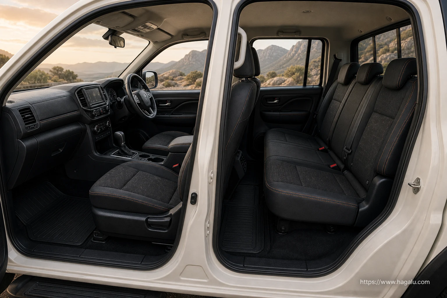 Mahindra Karoo Special Edition Dawn interior view 3 for South African vehicle comparison