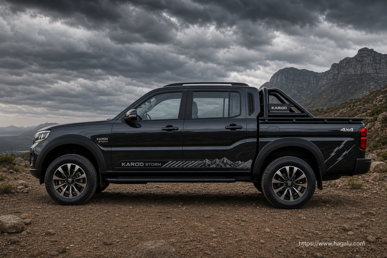 Mahindra Karoo Special Edition Storm exterior view 3 — South Africa 2026
