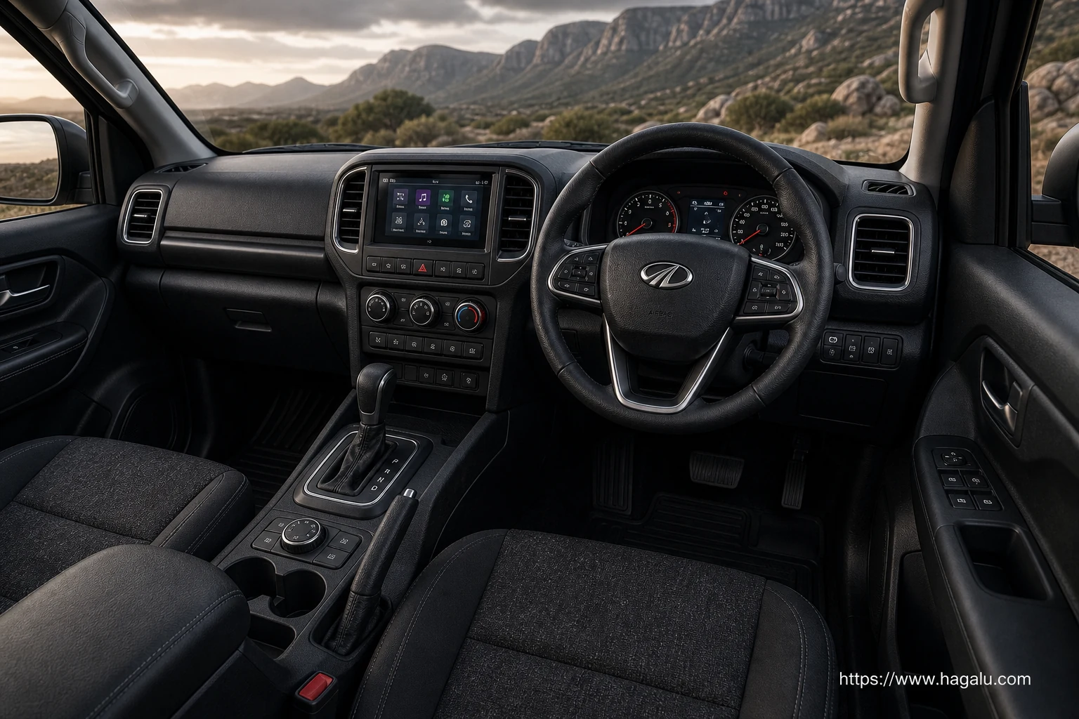 Mahindra Karoo Special Edition Storm interior view 1 for South African vehicle comparison