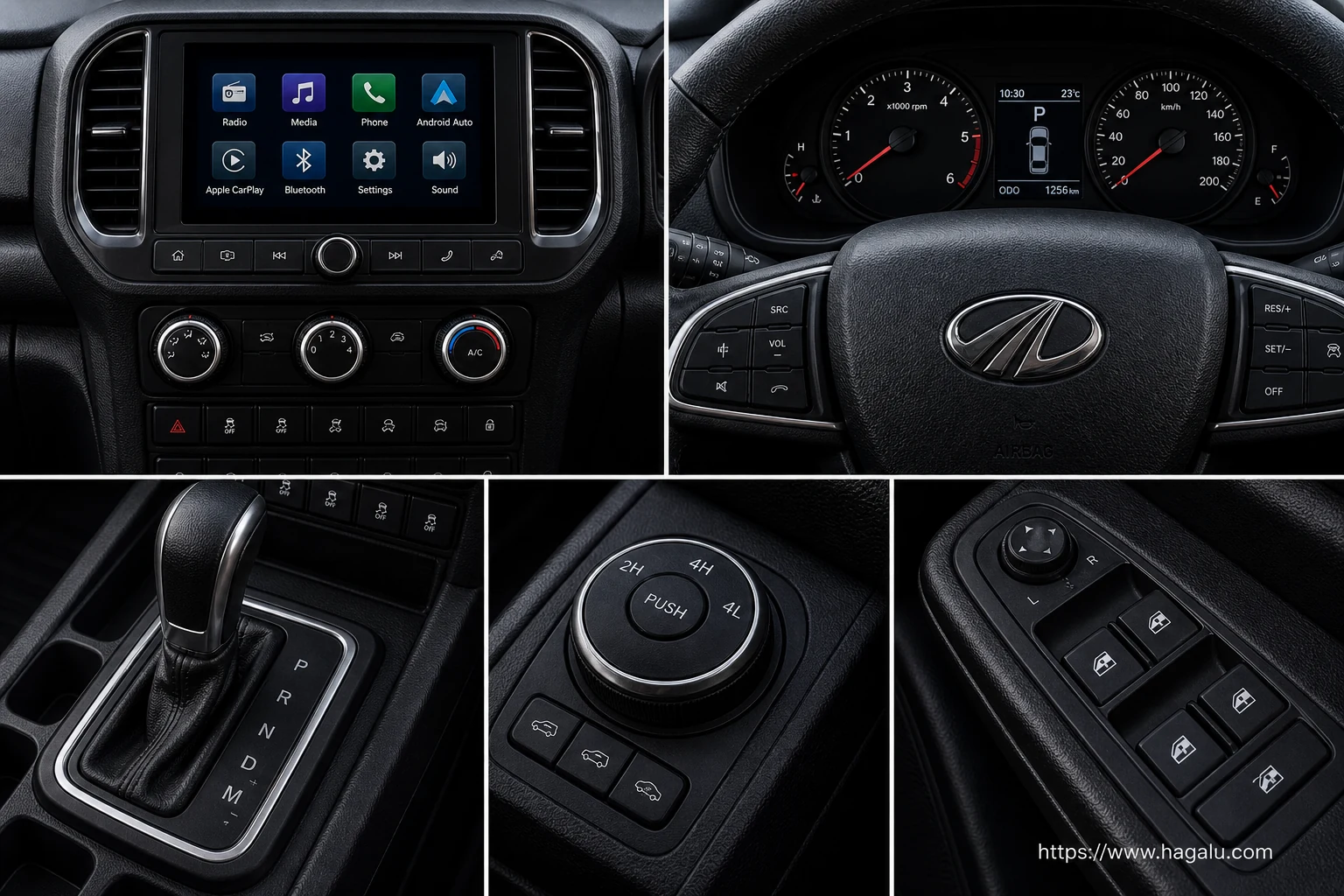 Mahindra Karoo Special Edition Storm interior view 2 for South African vehicle comparison