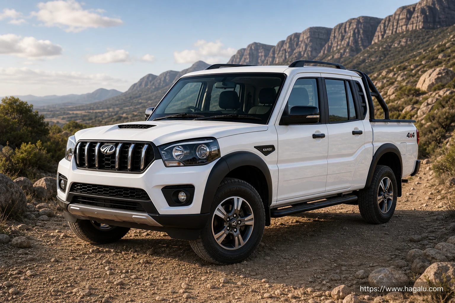 Mahindra Pik Up Double Cab exterior view 1 — price and specifications in South Africa