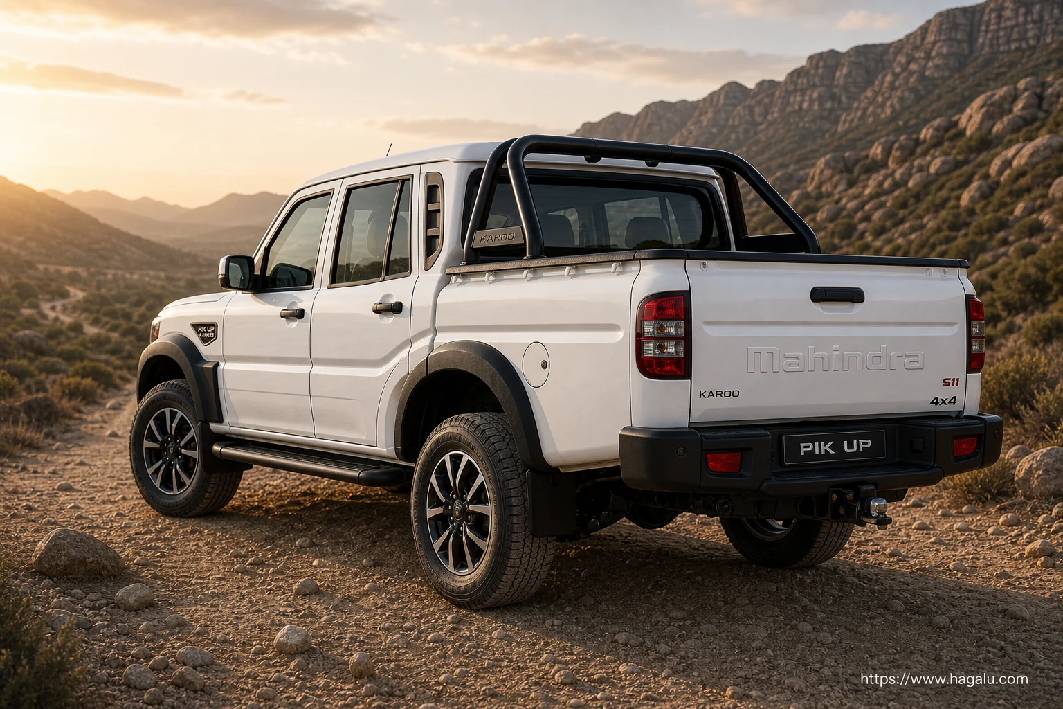 Mahindra Pik Up Double Cab exterior view 2 — South Africa 2026