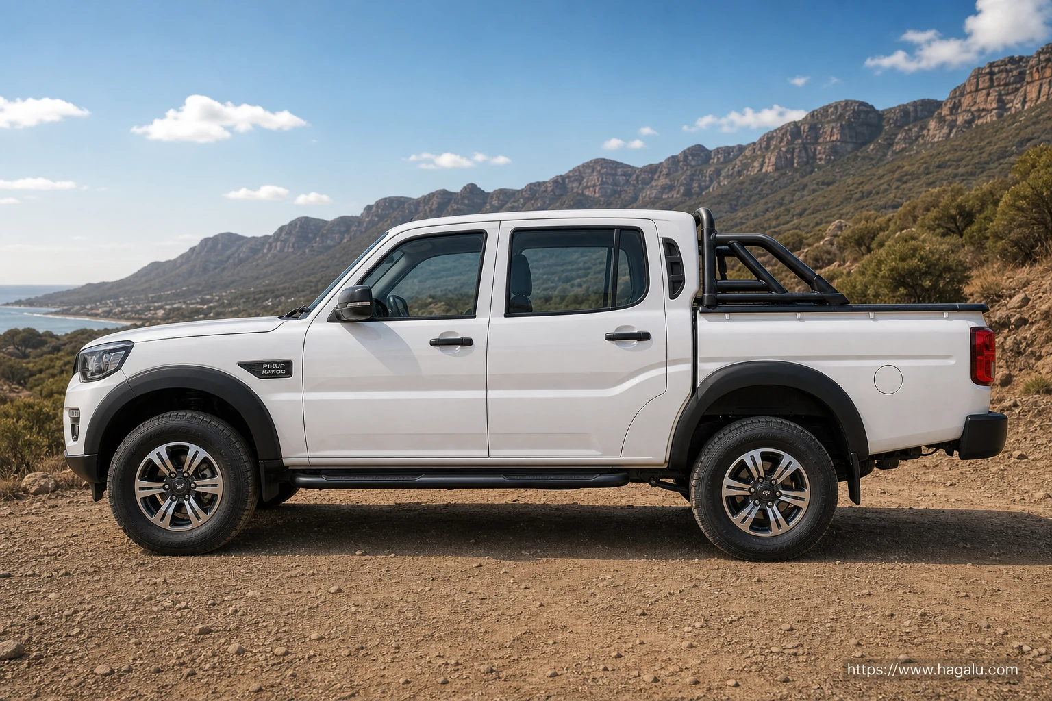 Mahindra Pik Up Double Cab exterior view 3 — South Africa 2026