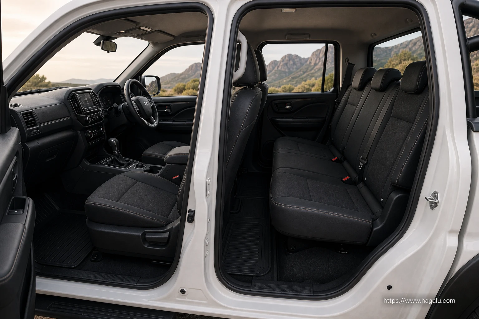 Mahindra Pik Up Double Cab interior view 3 for South African vehicle comparison