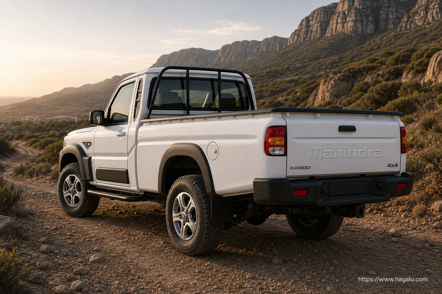 Mahindra Pik Up Single Cab exterior view 2 — South Africa 2026