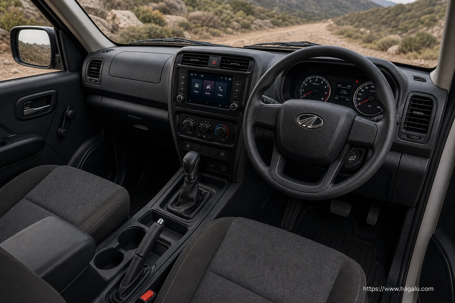 Mahindra Pik Up Single Cab interior view 1 for South African vehicle comparison