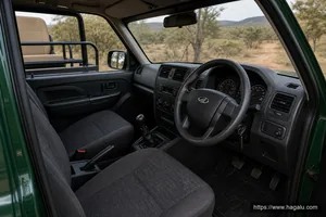 Mahindra S4 Game Viewer interior view 1 for South African vehicle comparison