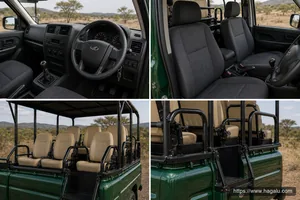 Mahindra S4 Game Viewer interior view 2 for South African vehicle comparison
