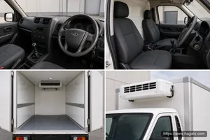 Mahindra S4 Refrigeration interior view 2 for South African vehicle comparison