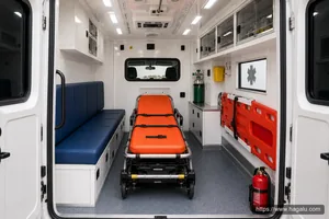 Mahindra S6 Ambulance interior view 4 for South African vehicle comparison