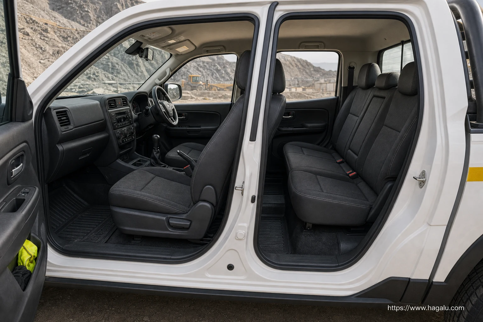 Mahindra S6 Mining interior view 3 for South African vehicle comparison