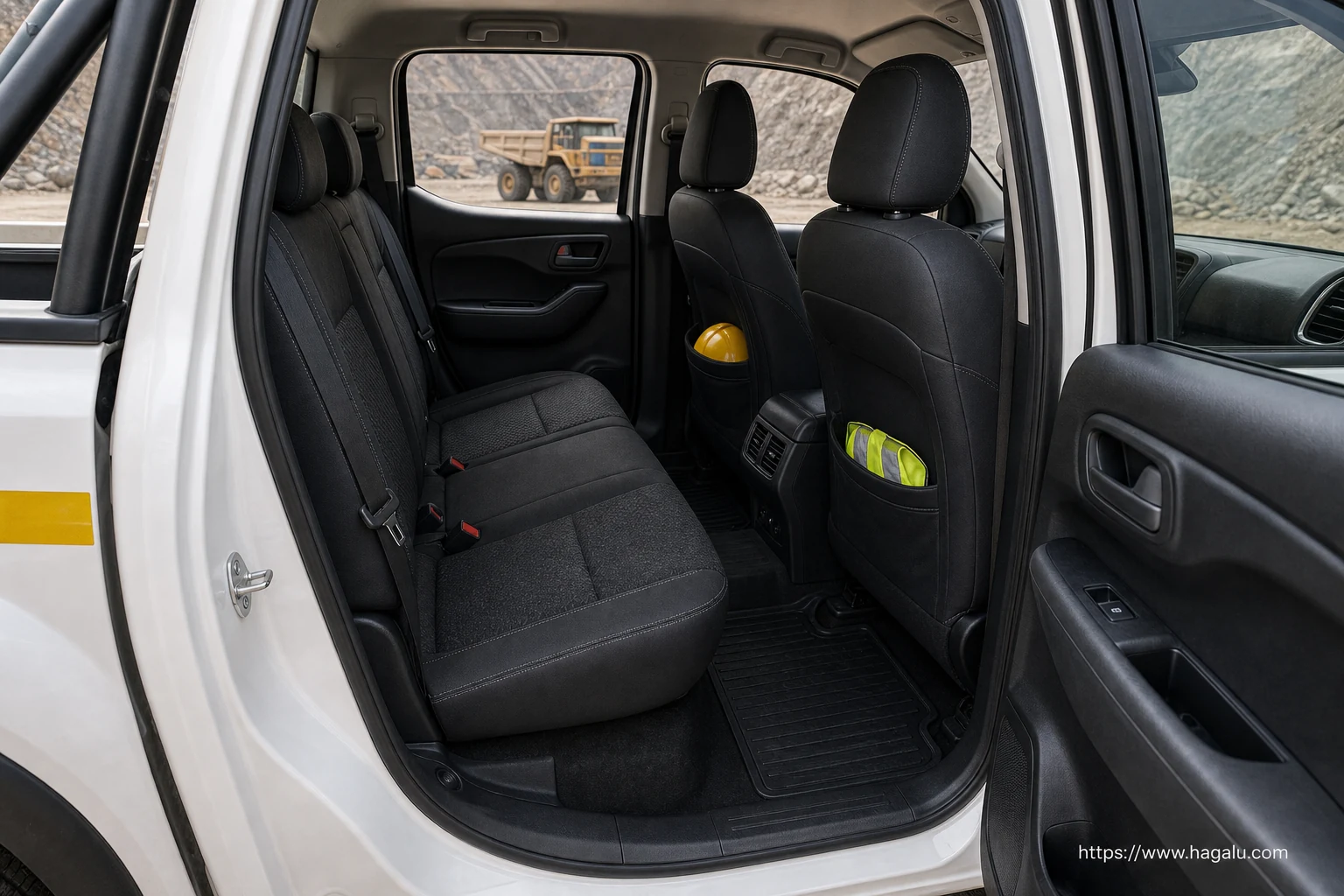 Mahindra S6 Mining interior view 4 for South African vehicle comparison