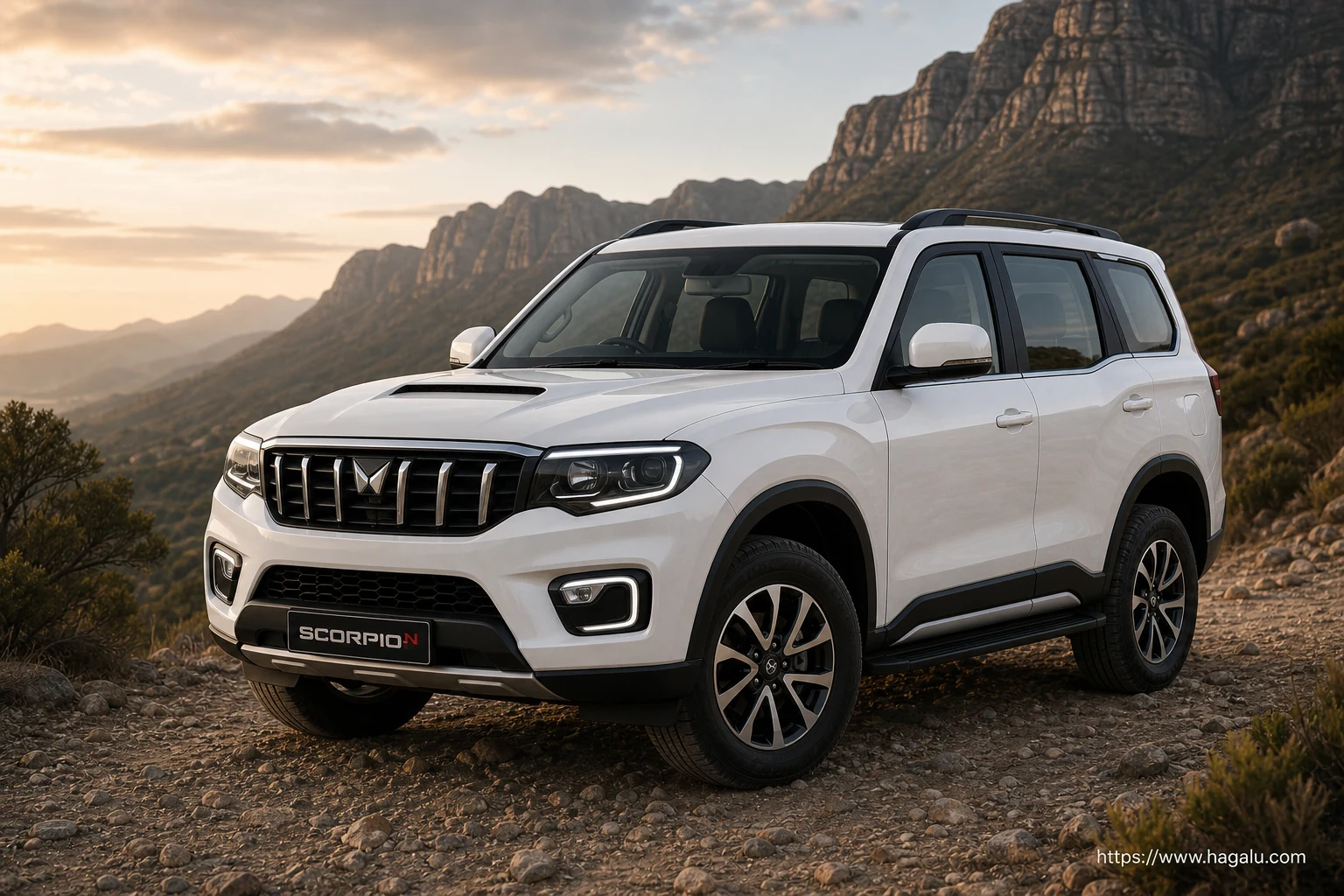 Mahindra Scorpio-N exterior view 1 — price and specifications in South Africa