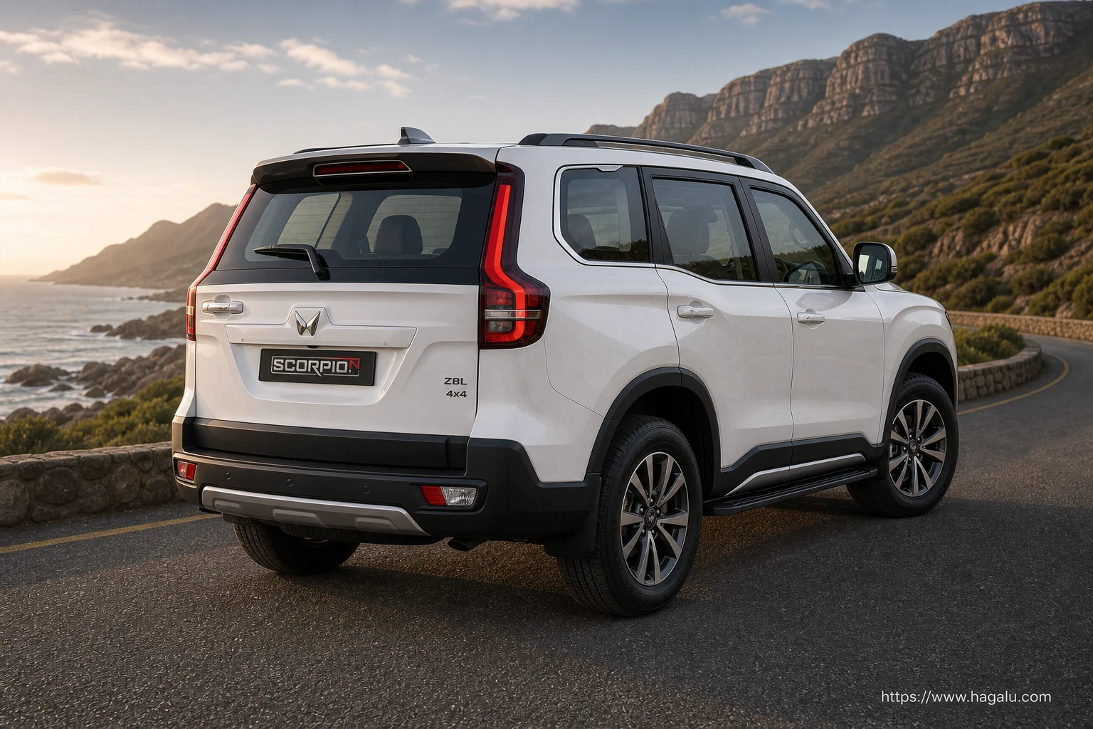 Mahindra Scorpio-N exterior view 2 — South Africa 2026