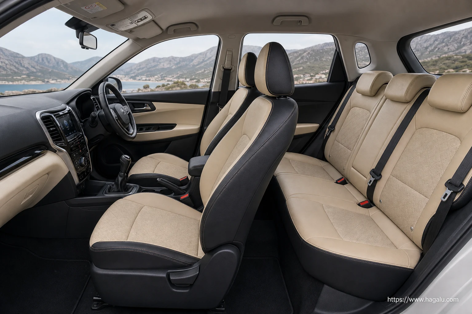 Mahindra XUV300 interior view 3 for South African vehicle comparison
