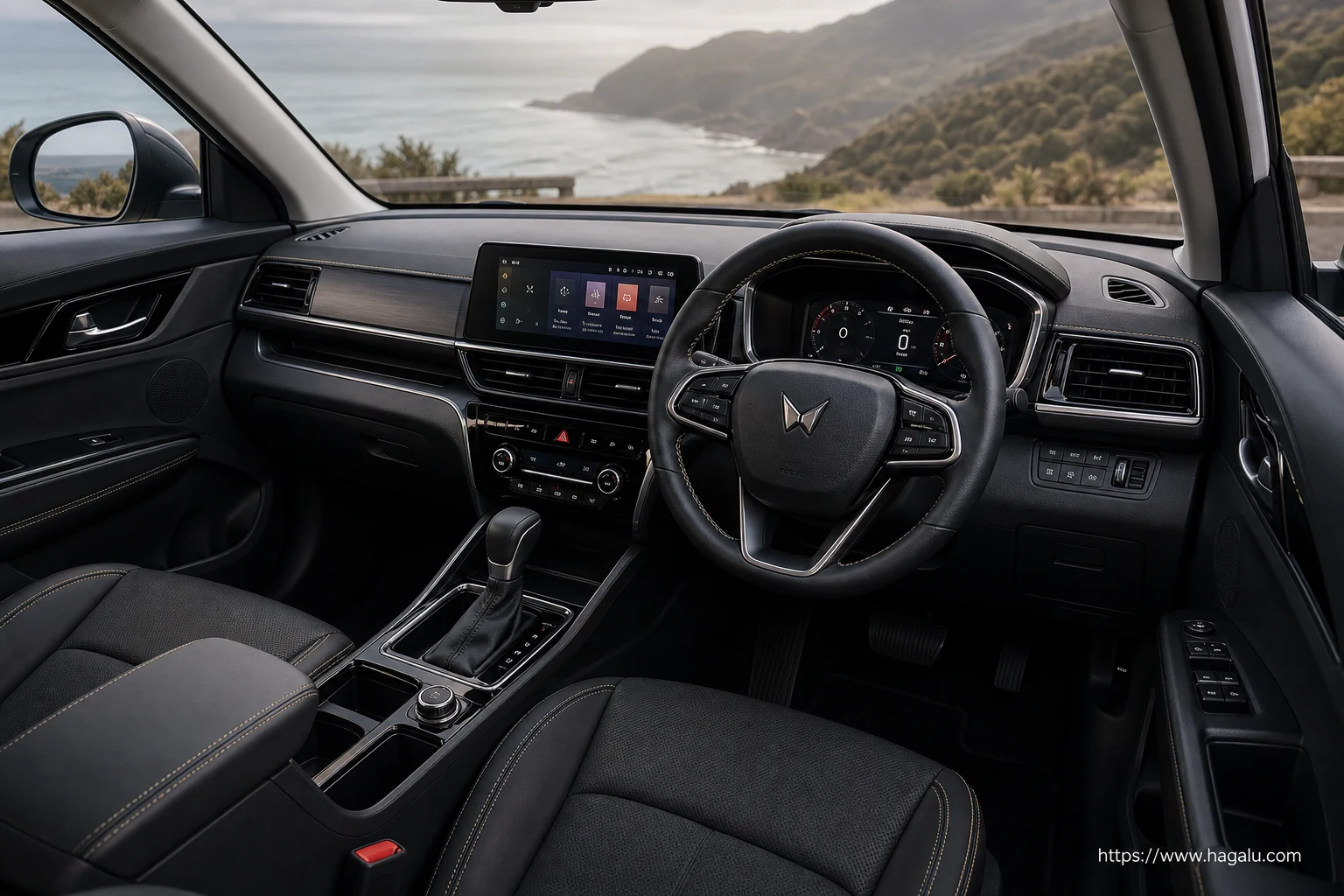 Mahindra XUV3XO interior view 1 for South African vehicle comparison