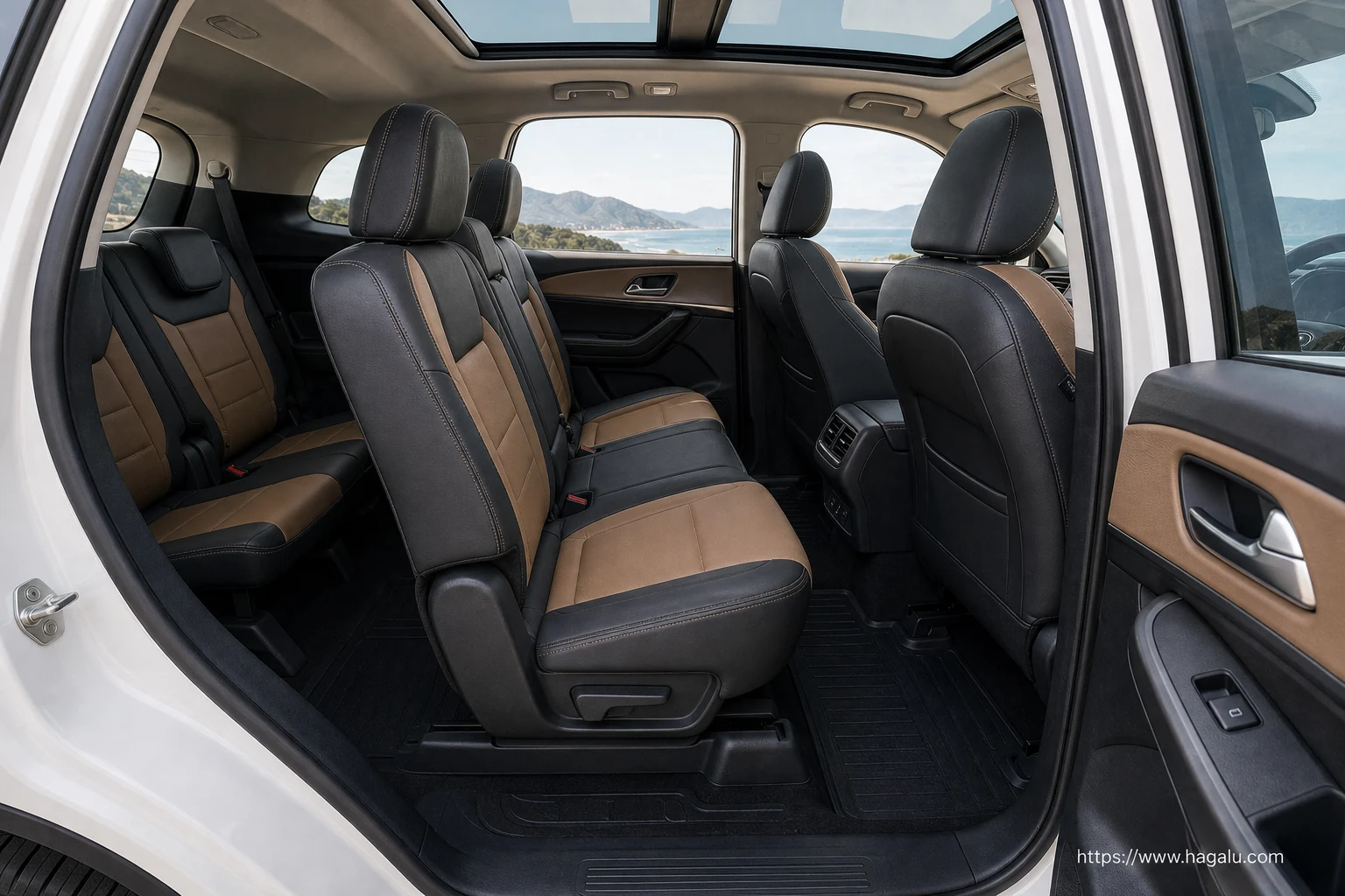 Mahindra XUV700 interior view 4 for South African vehicle comparison