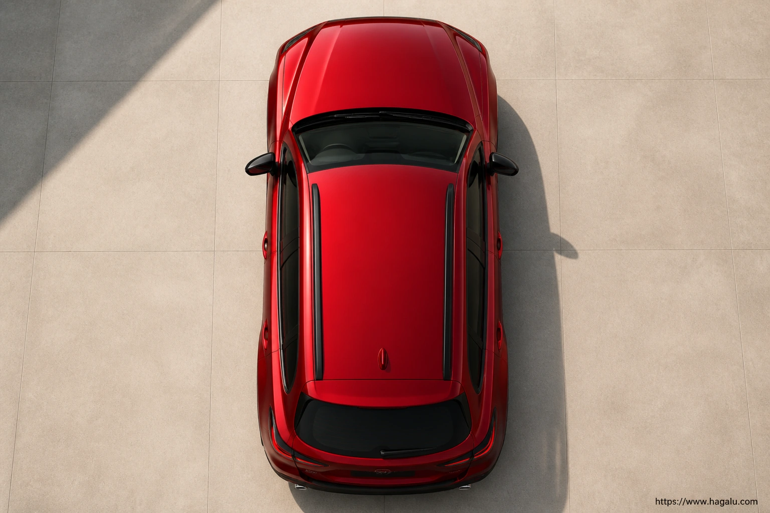 Mazda All-New CX-5 top-down seating layout showing the roof design and cabin arrangement in South Africa