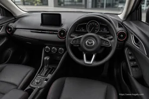 Mazda CX-3 interior view 1 for South African vehicle comparison