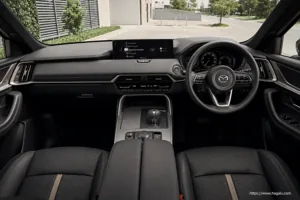 Mazda CX-60 interior view 1 for South African vehicle comparison