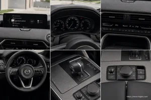 Mazda CX-60 interior view 2 for South African vehicle comparison
