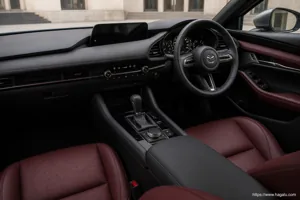 Mazda Mazda3 interior view 1 for South African vehicle comparison