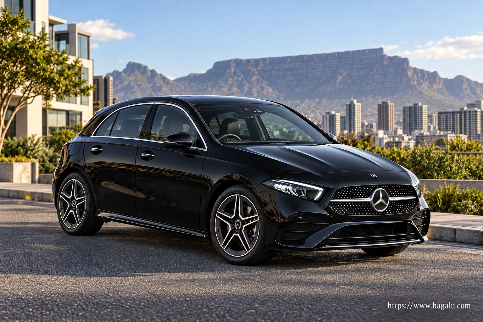 Mercedes-Benz A-Class exterior view 1 for South African vehicle comparison
