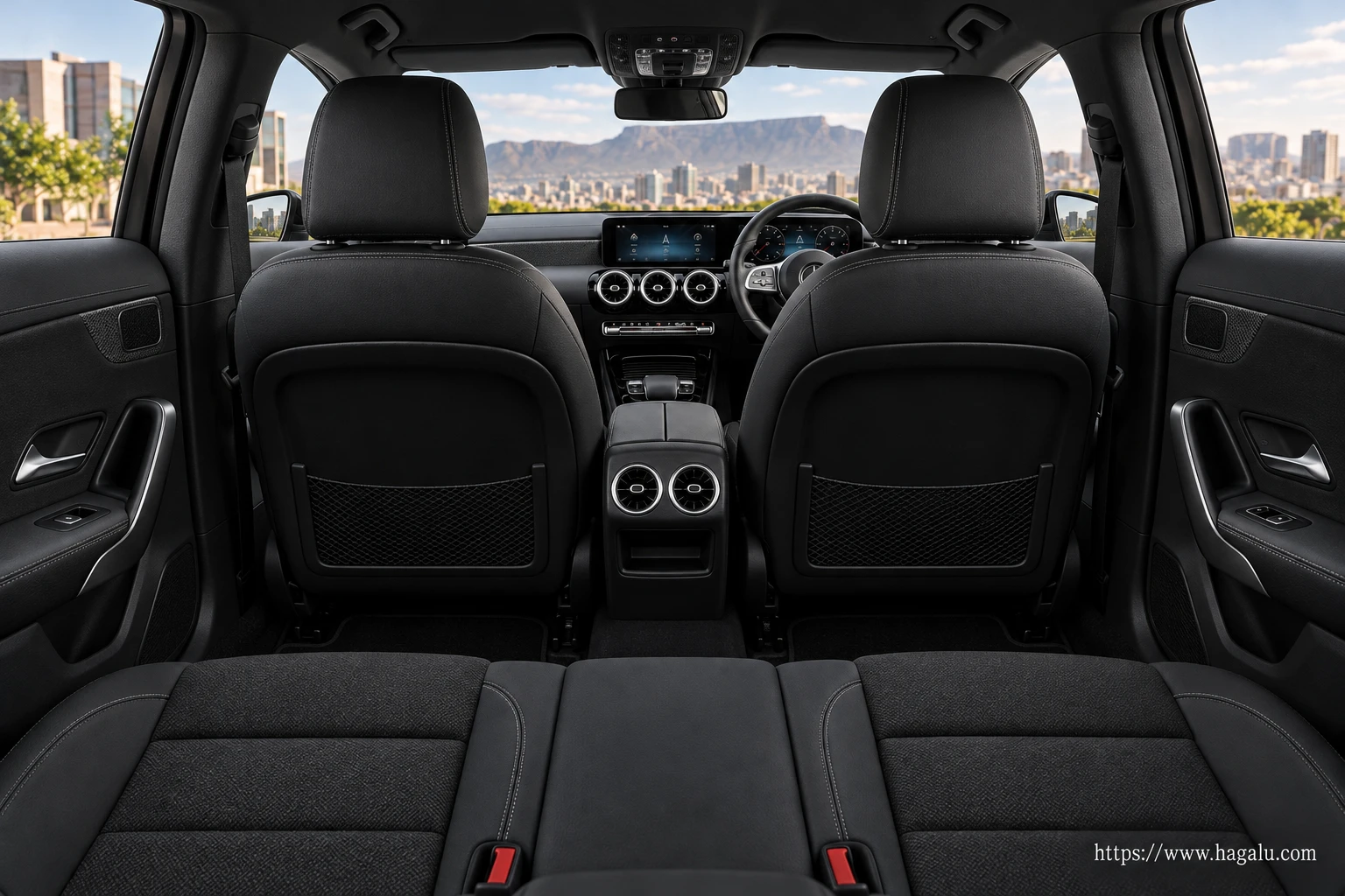 Mercedes-Benz A-Class interior view 3 for South African vehicle comparison