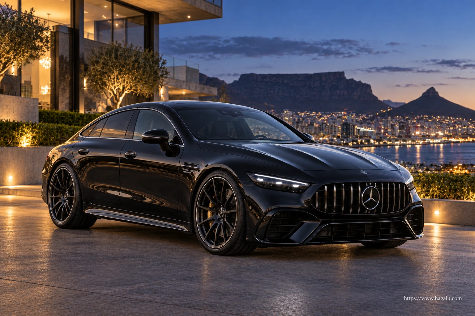 Mercedes-Benz AMG GT 4-Door Electric exterior view 5 for South African vehicle comparison