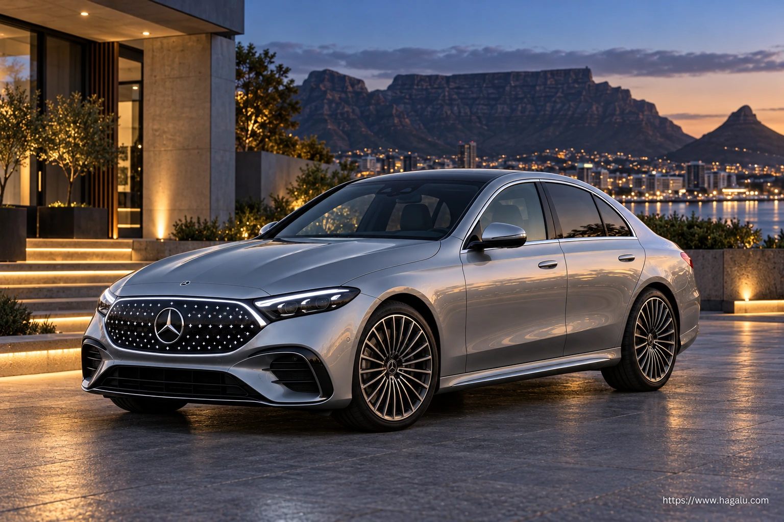 Mercedes-Benz C-Class Electric exterior view 5 for South African vehicle comparison