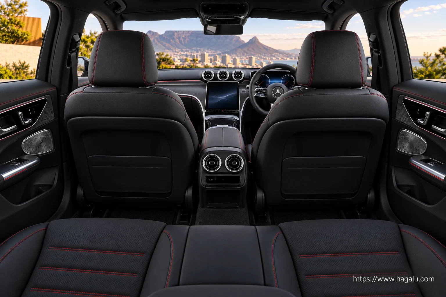 Mercedes-Benz C-Class interior view 3 for South African vehicle comparison