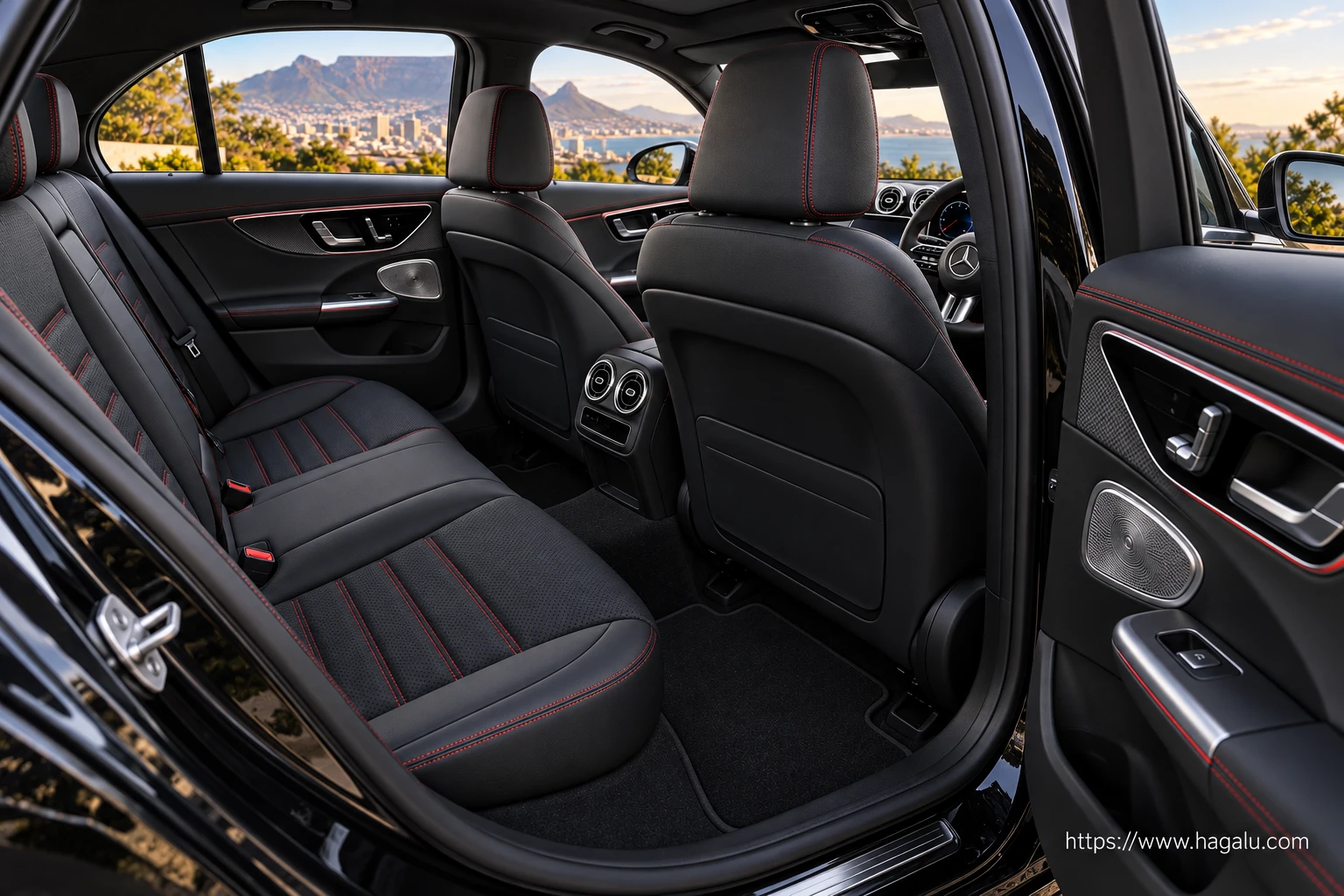 Mercedes-Benz C-Class interior view 4 for South African vehicle comparison