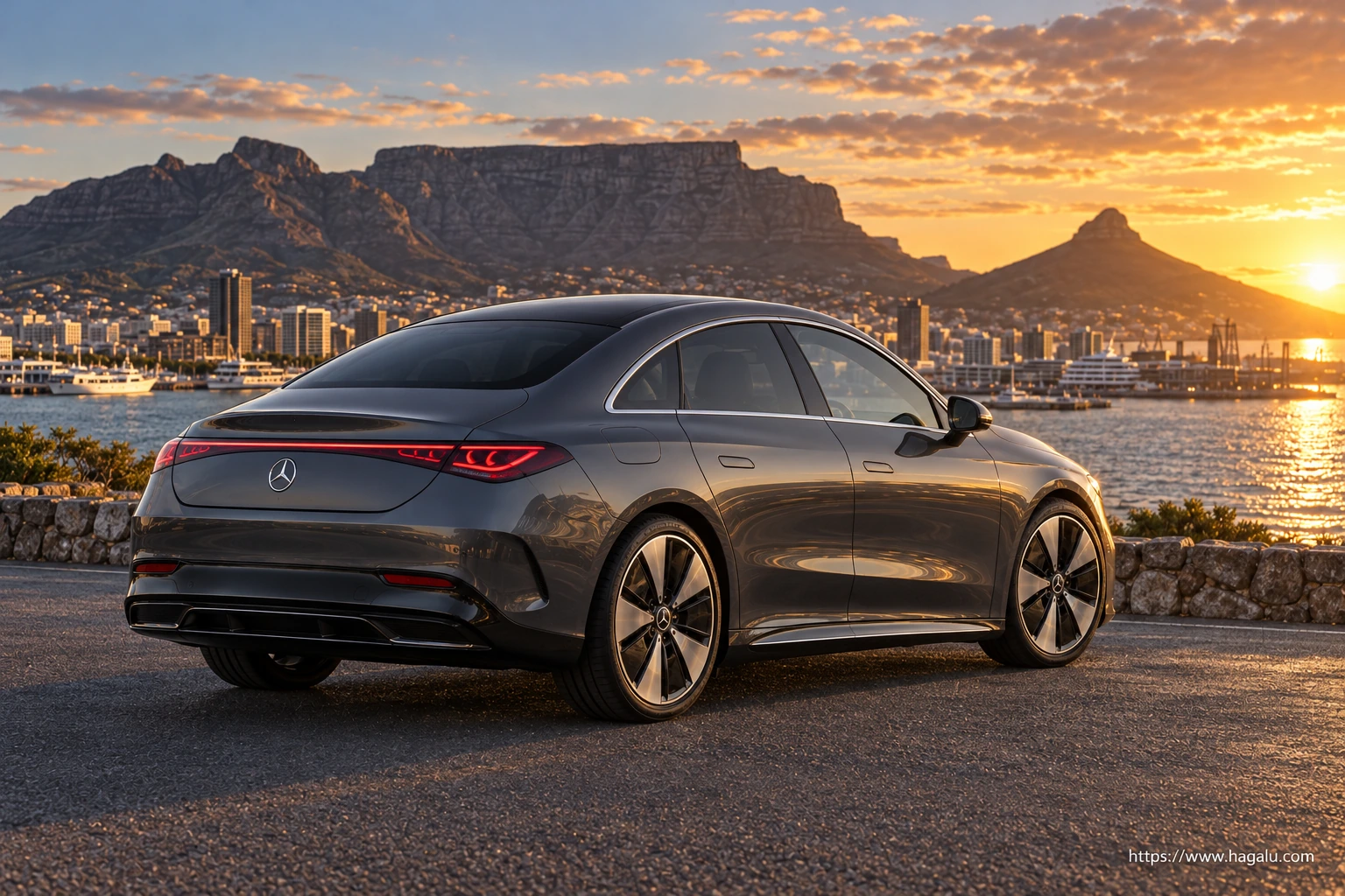 Mercedes-Benz CLA Electric exterior view 2 for South African vehicle comparison