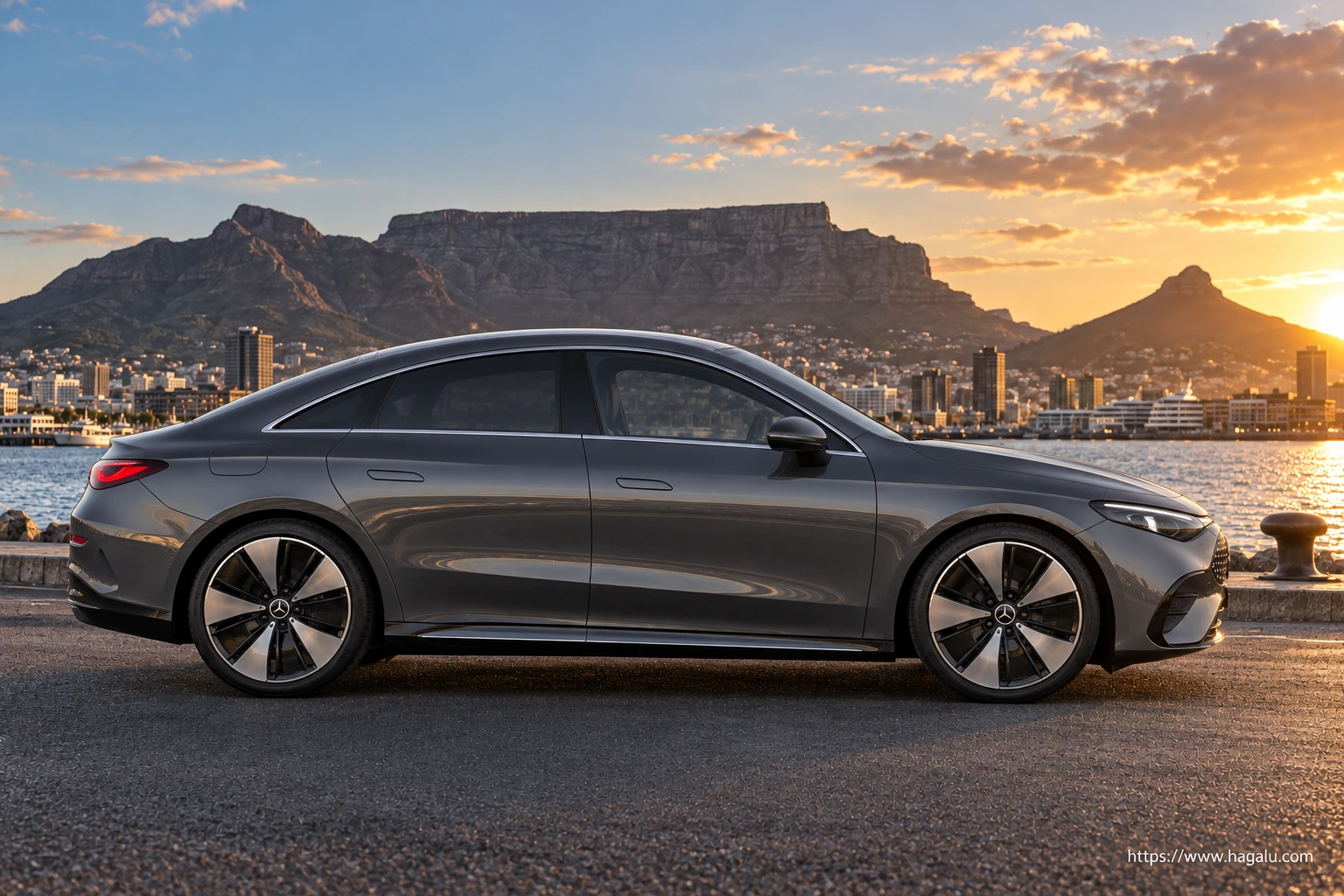 Mercedes-Benz CLA Electric exterior view 3 for South African vehicle comparison